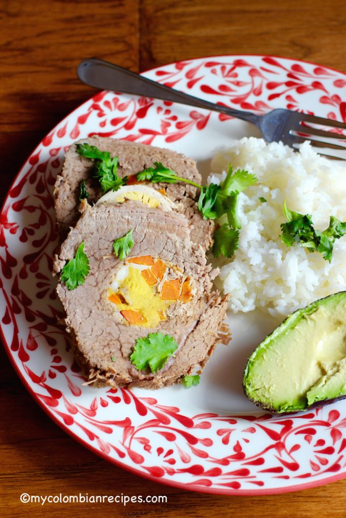 Capón Relleno (Stuffed Beef)