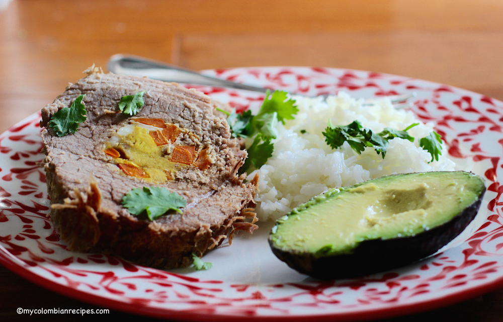 Capón Relleno (Stuffed Beef)