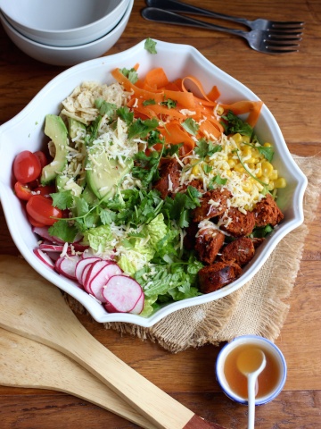 Longaniza Taco Salad