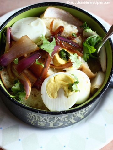 Sopa Seca Colombiana (Colombian Bread Soup)