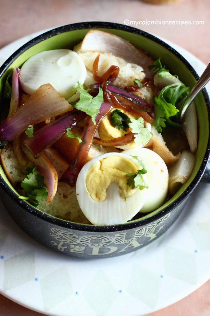 Sopa Seca Colombiana (Colombian Bread Soup)