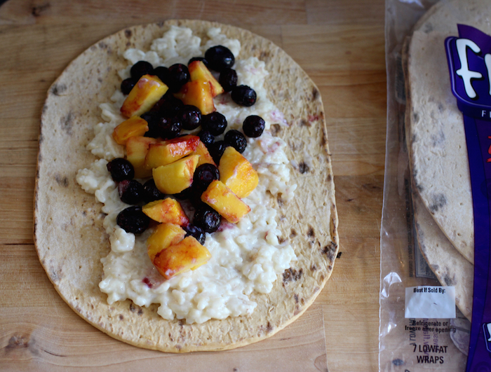 Rice Pudding and Fruit Rolls