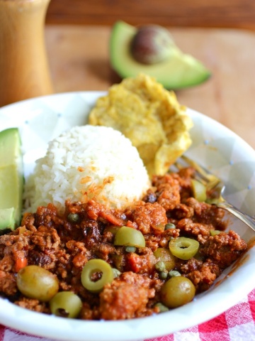 Receta de Picadillo Cubano