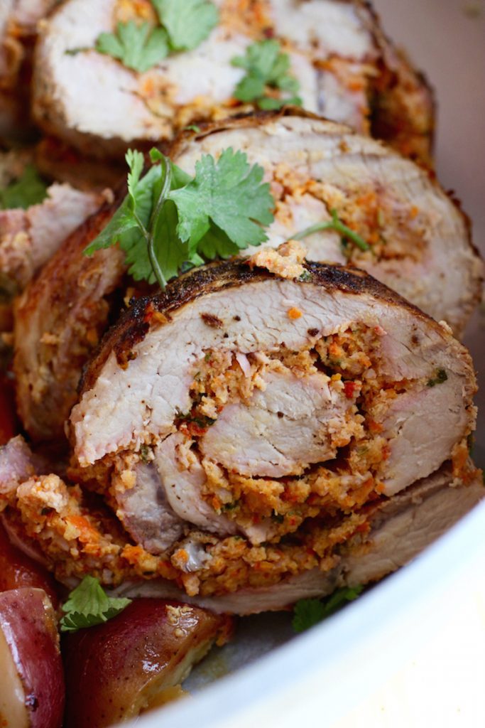 Stuffed Pork Loin and IMUSA Giveaway