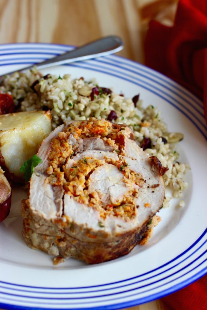 Stuffed Pork Loin Roast