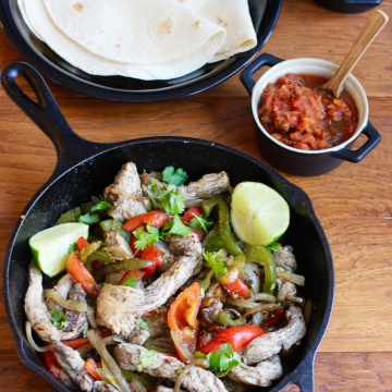 Turkey Fajitas