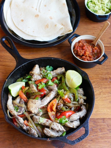 Turkey Fajitas