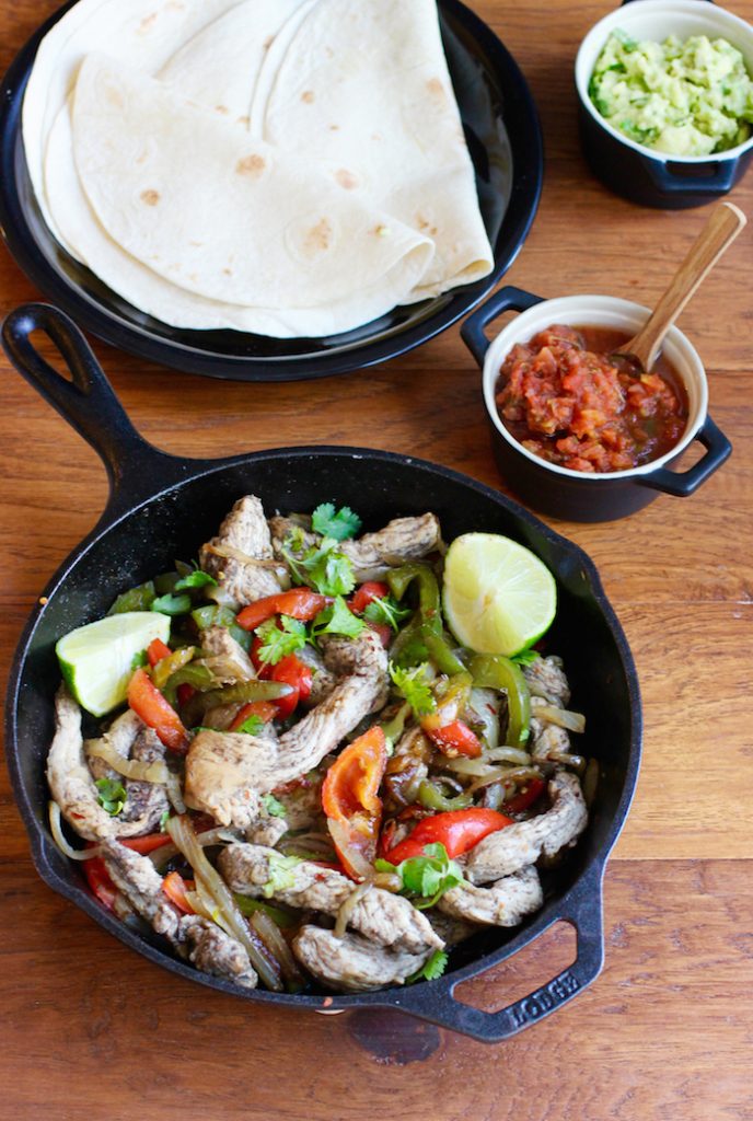 Turkey Fajitas