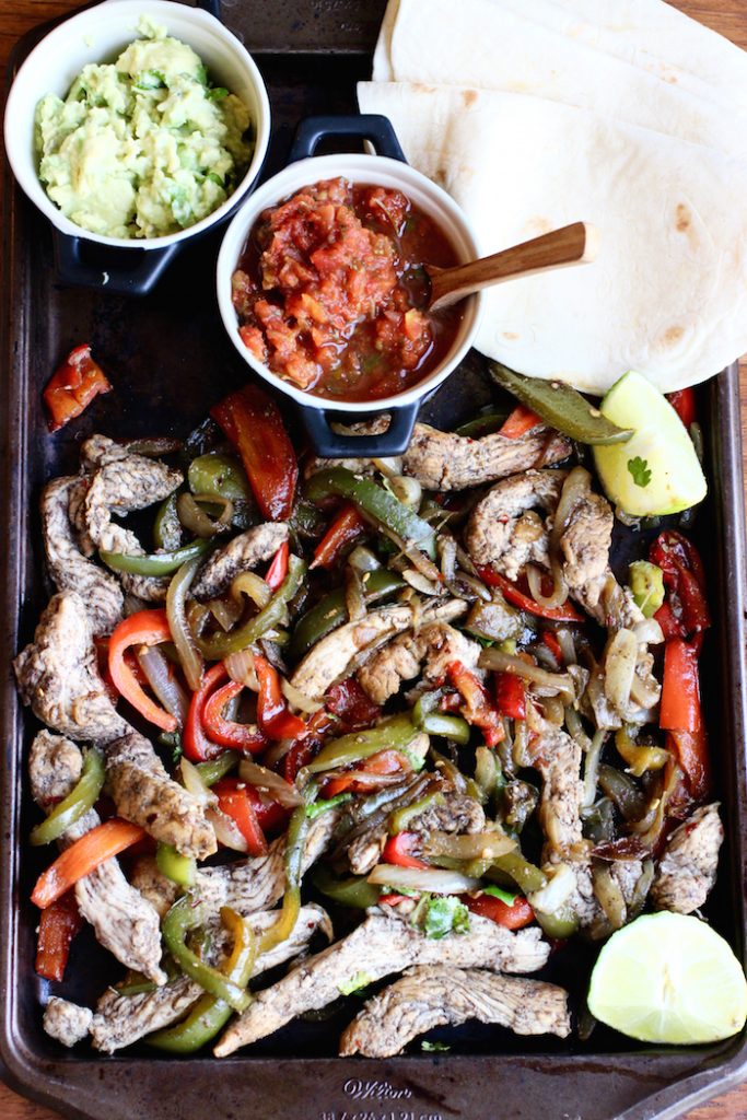 Turkey fajitas