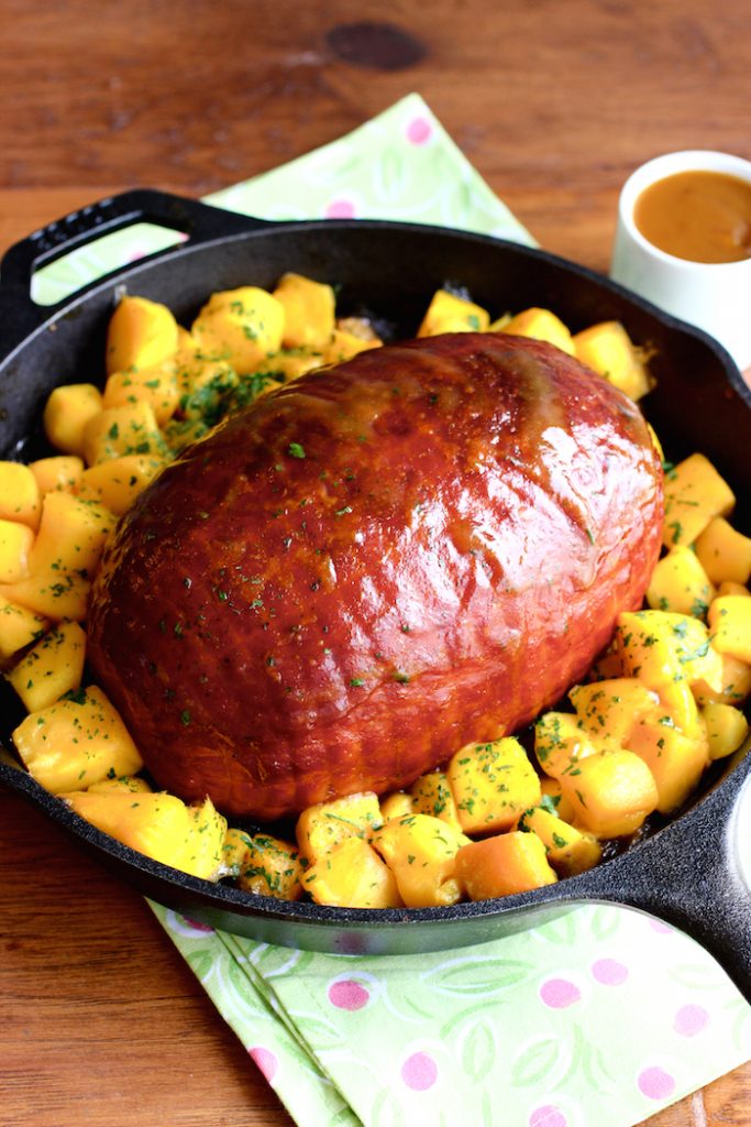 Mango Chili Glazed Ham