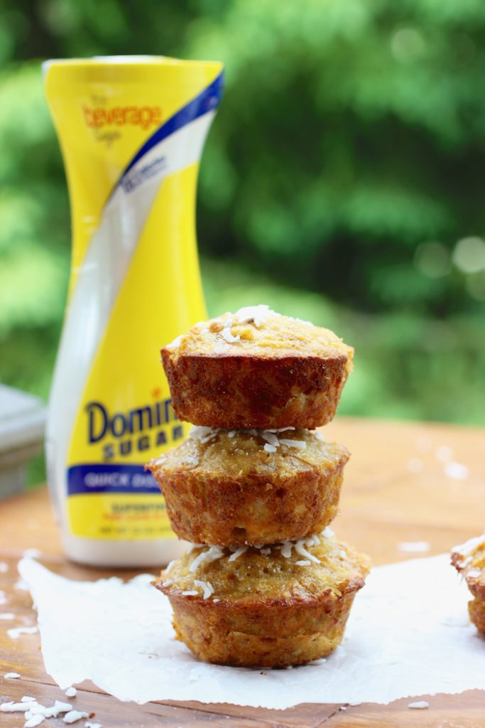 Simple Ripe Plantain and Coconut Mini Cakes