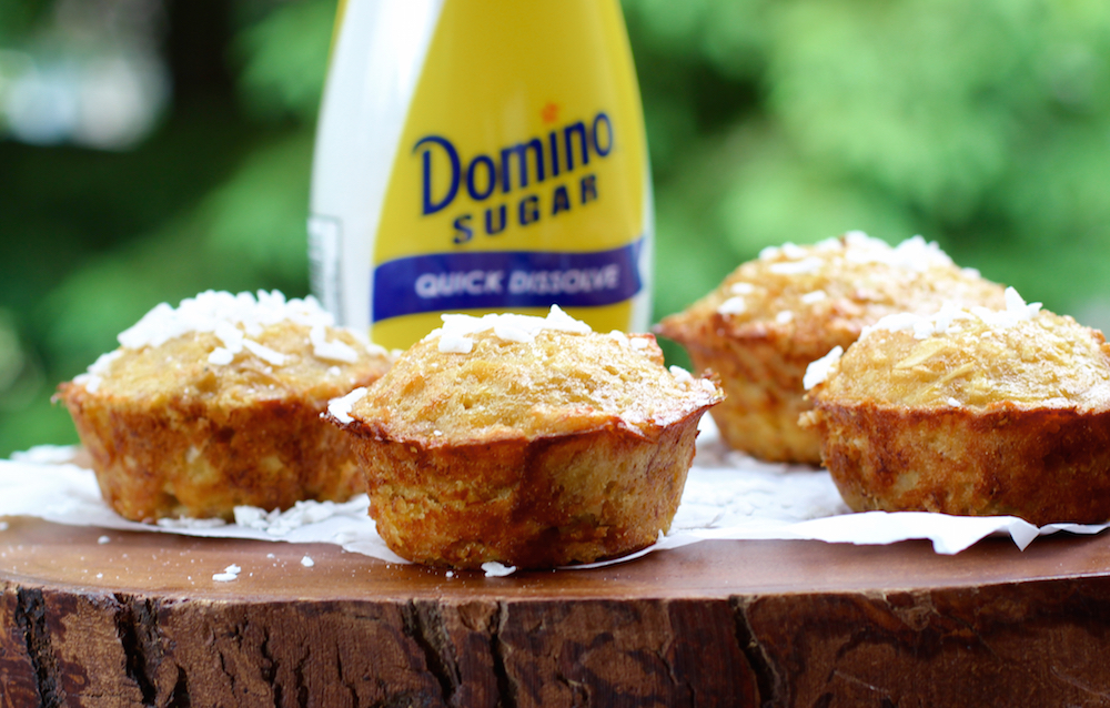 Simple Ripe Plantain and Coconut Mini Cakes