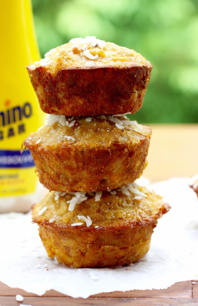 Simple Ripe Plantain and Coconut Mini Cakes