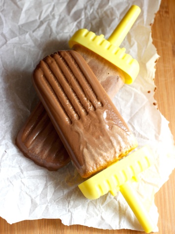 Chocolate Popsicles (Paletas de Chocolate)