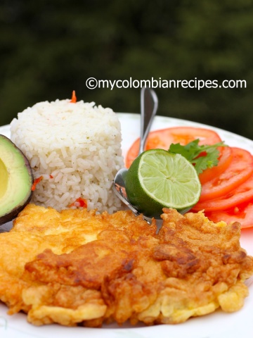 Receta de Pescado Aborrajado