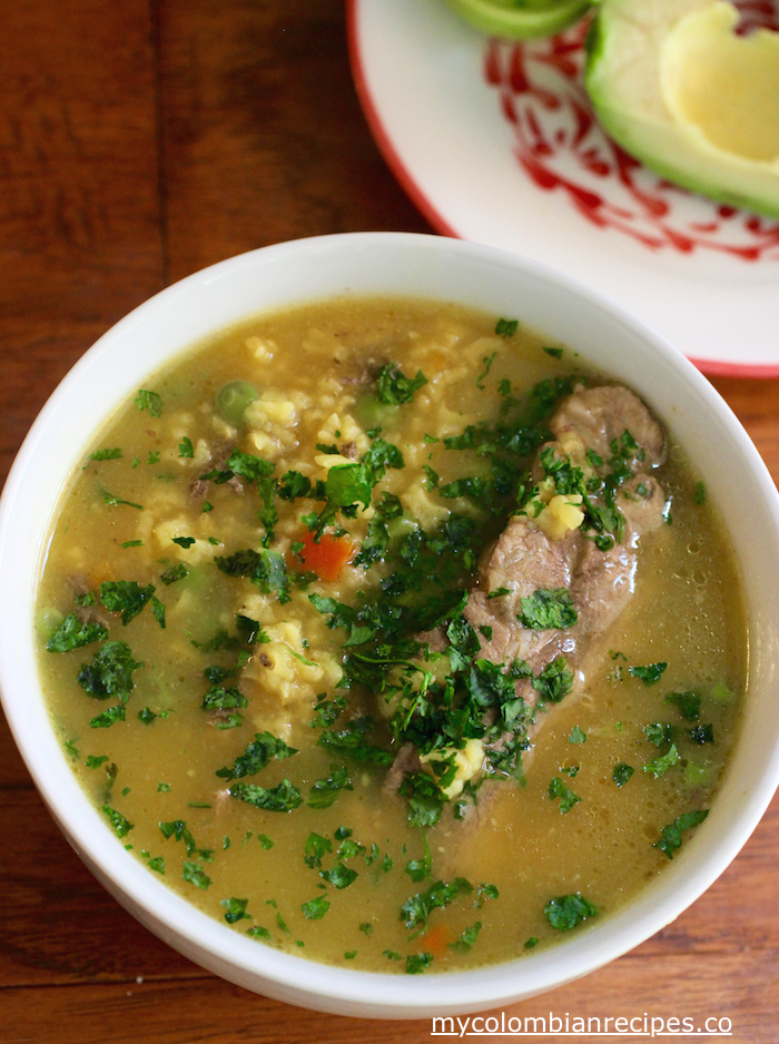 Sopa de Arroz con Costilla