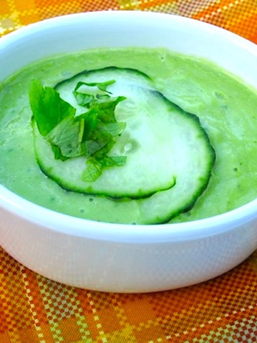 Gazpacho de Aguacate