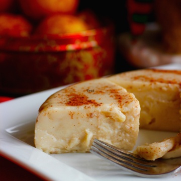 Traditional Colombian custard