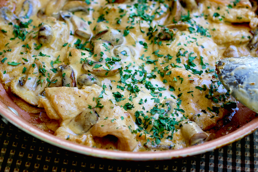 Chicken with Mushrooms