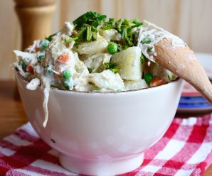 Potato, Chicken and Apple Salad