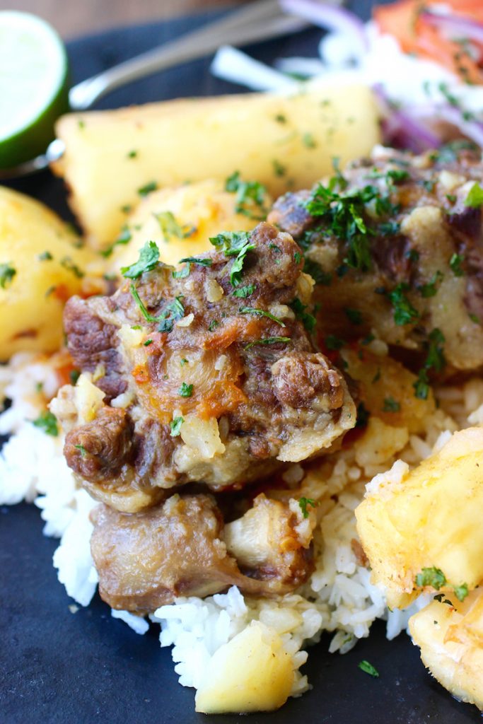 Colombian Style Oxtail Stew 1
