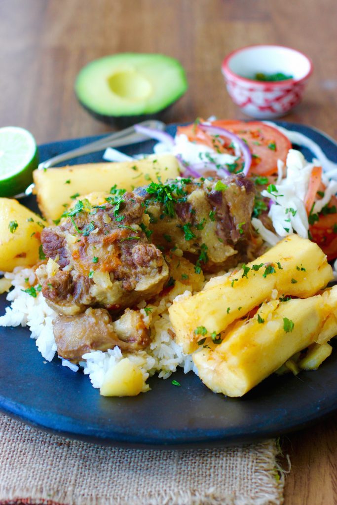 Colombian Style Oxtail Stew
