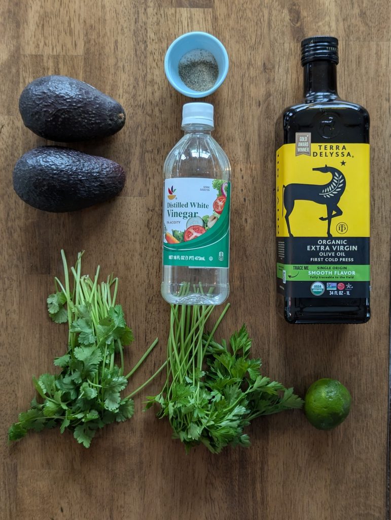 Avocado Vinaigrette