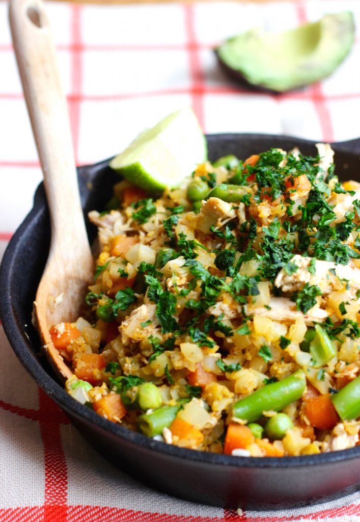 Cauliflower Rice with Chicken