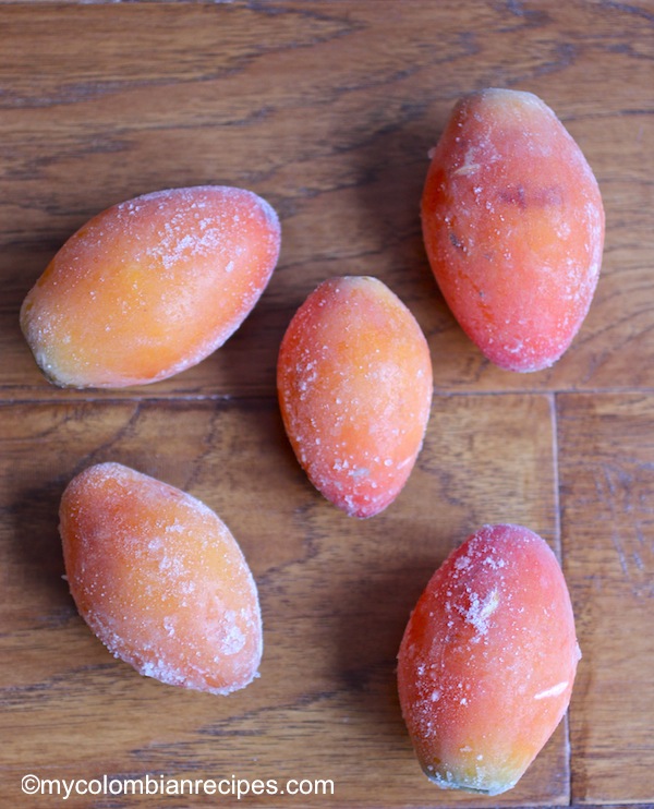 frozen tamarillo