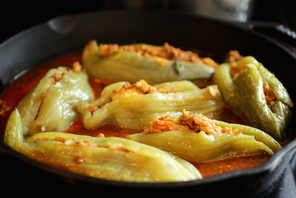 Pepinos Colombianos rellenos