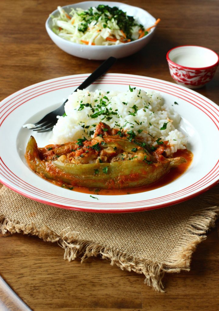 Pepinos Rellenos de carne