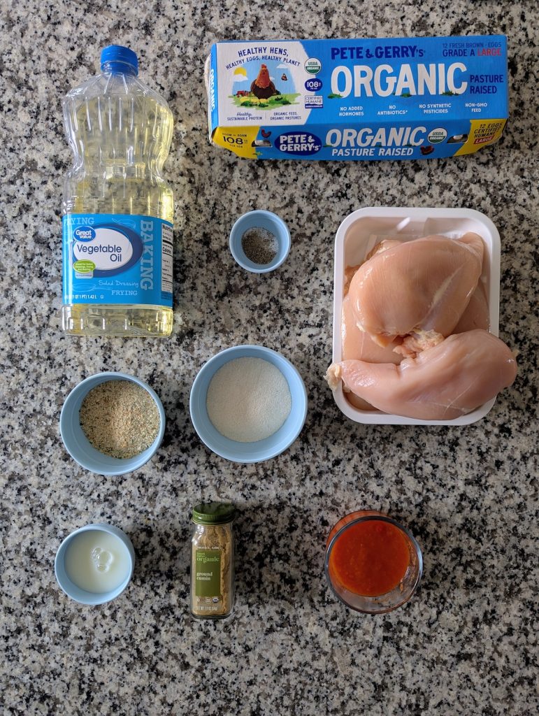 Chuleta De Pollo Ingredients