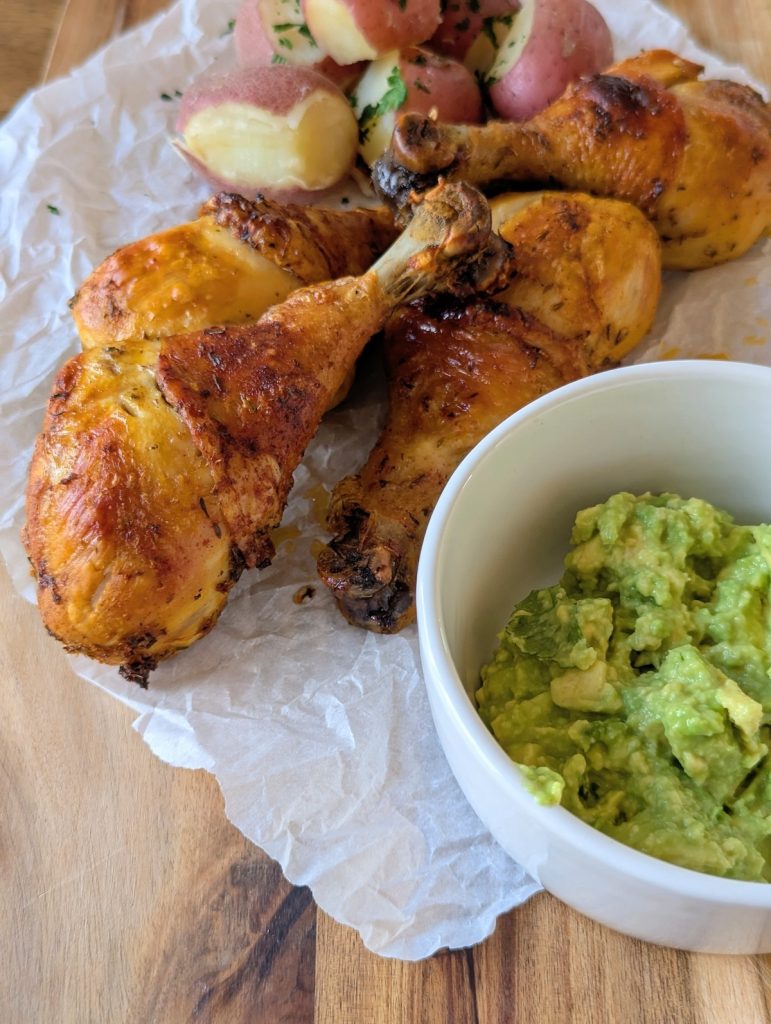 Colombian Roasted Chicken Legs