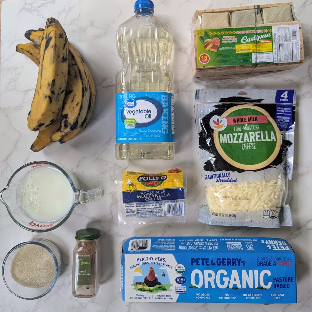 PlantainCheese And Guava Paste