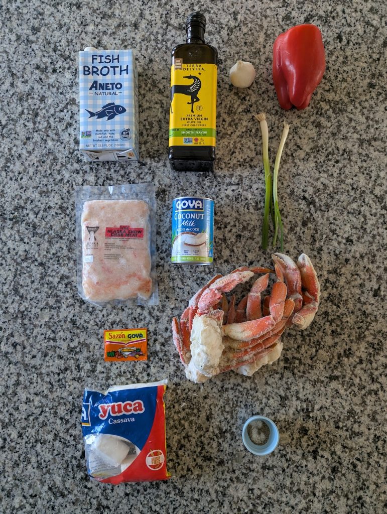 Crab Soup Ingredients