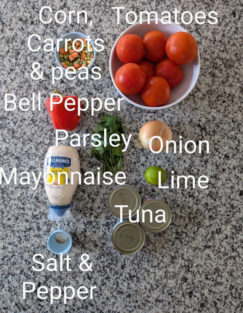 Tomatoes Stuffed With Tuna Salad
