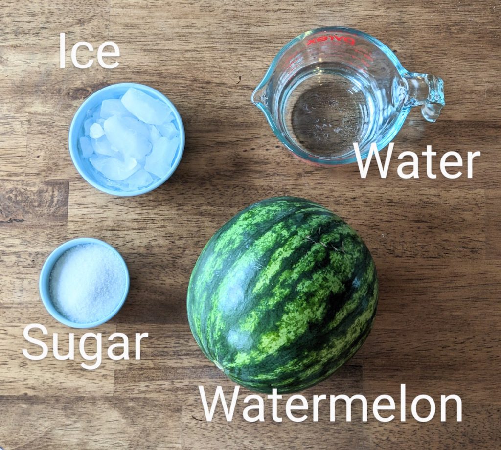 Watermelon Juice Ingredients