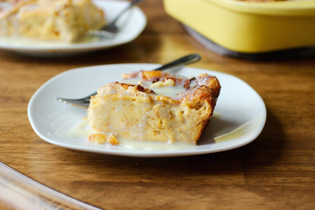 Banana Bread Pudding Recipe 1024x683