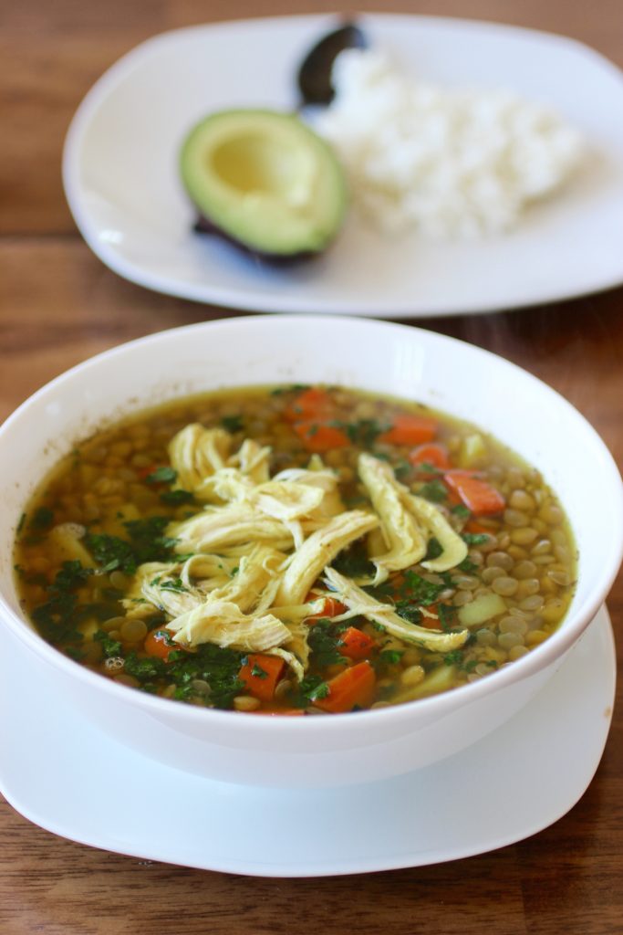 Lentil And Chicken Soup