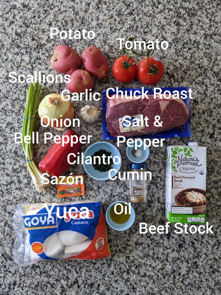 Beef Stew Ingredients