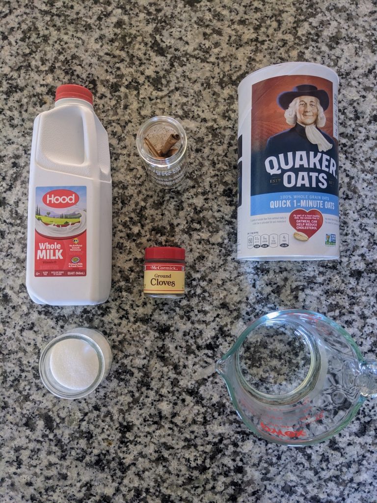 Colombian Avena Ingredients