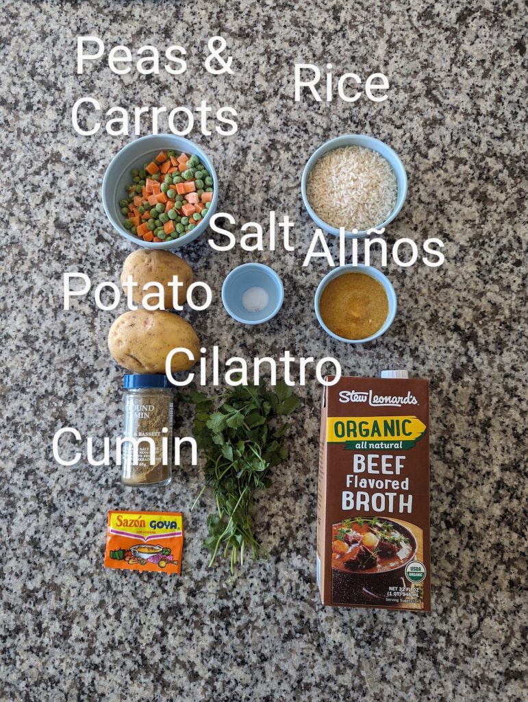 Rice Soup Ingredients