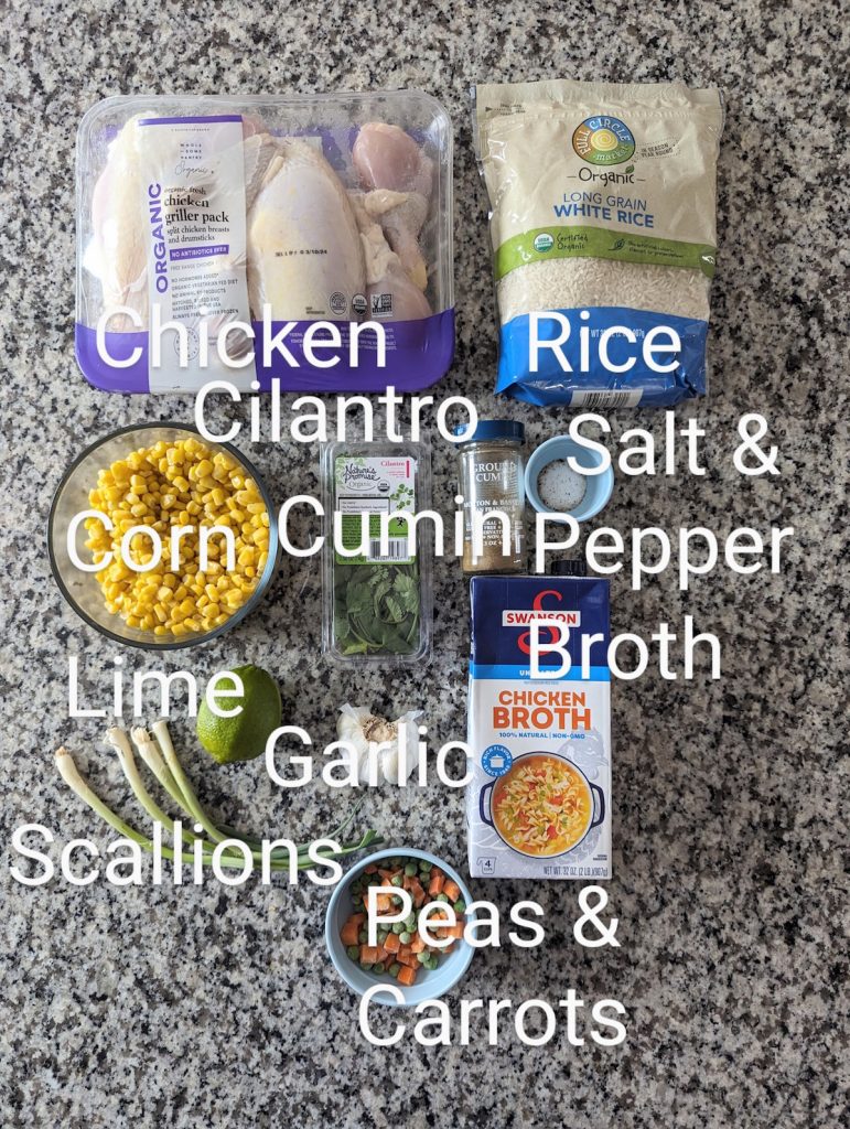 Chicken And Cilantro Rice Soup