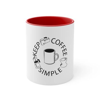 keep coffee simple mug