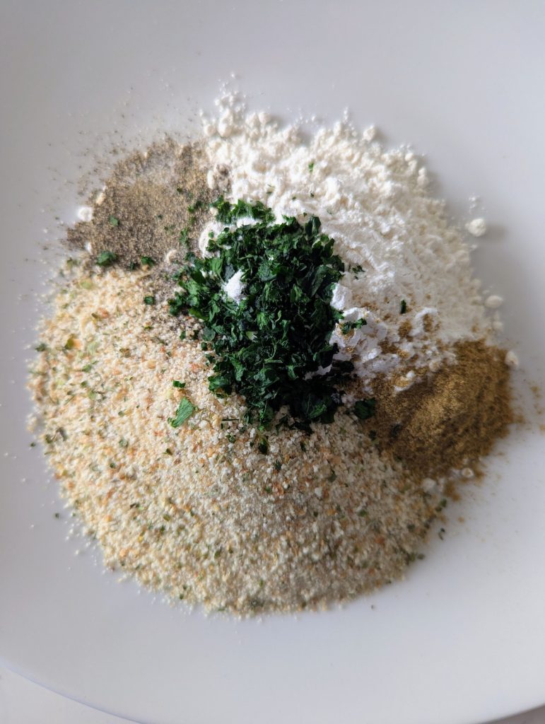 Flour Braed Crumbs And Spices