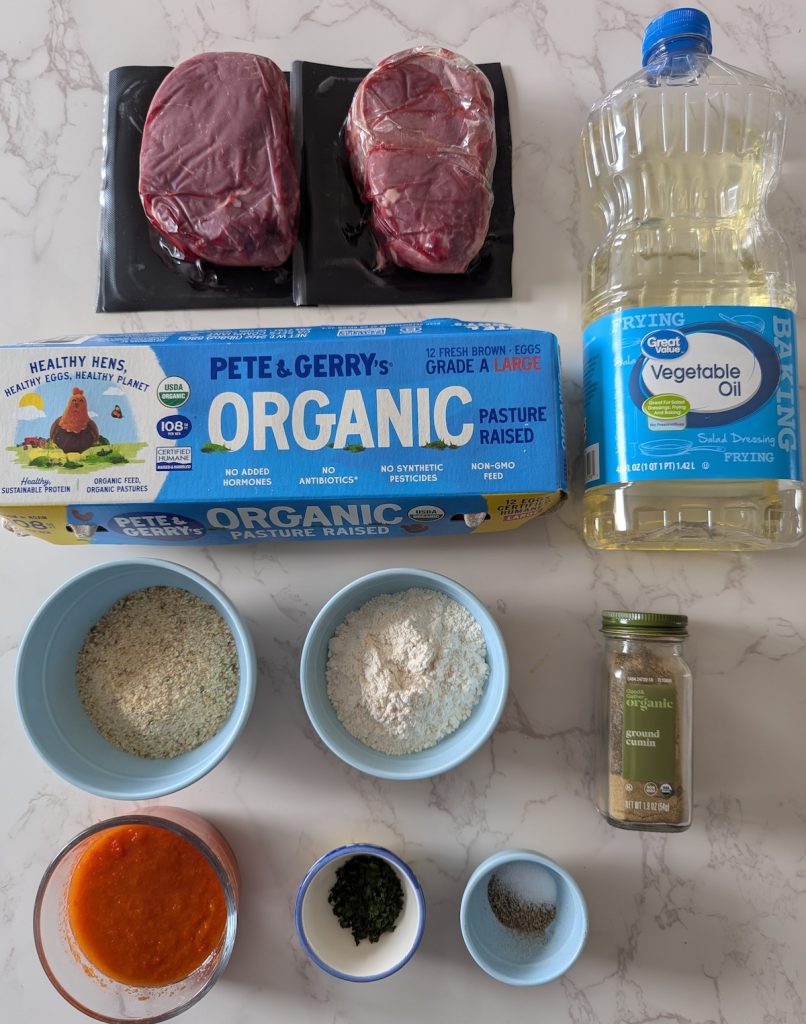 Lomo De Res Apanado Ingredients