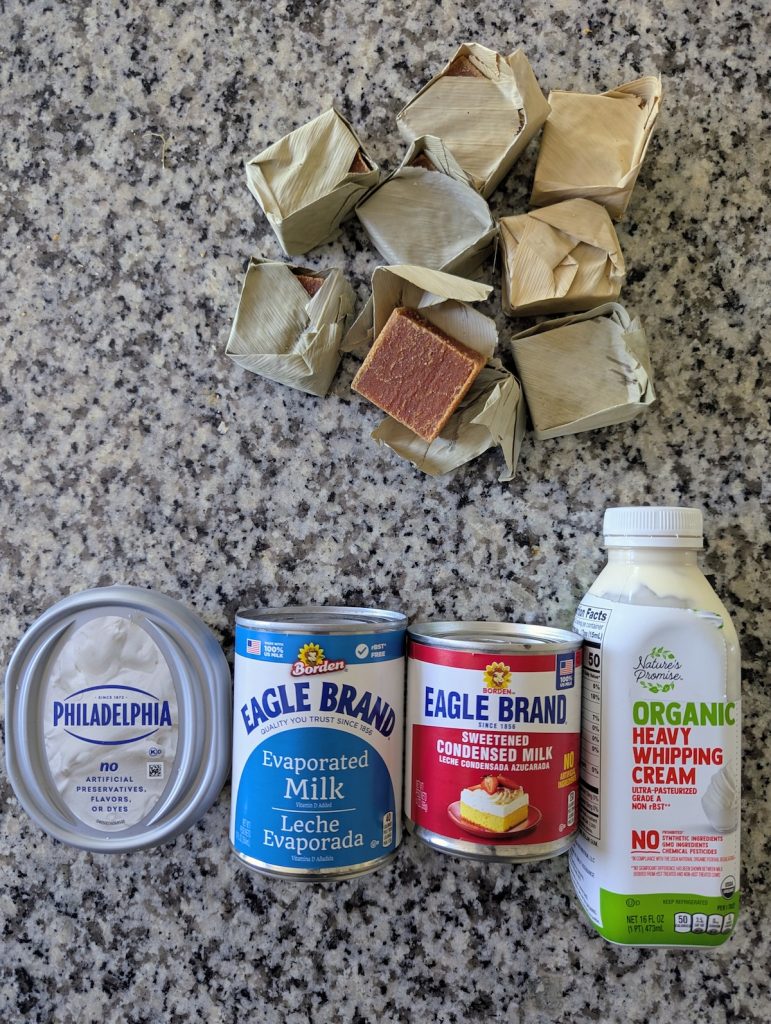 Helados De Queso Con Bocadillo