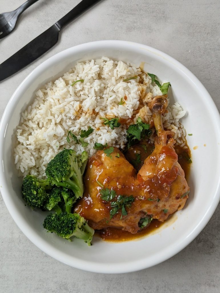 Pollo A La Naranja Chicken In Orange Sauce
