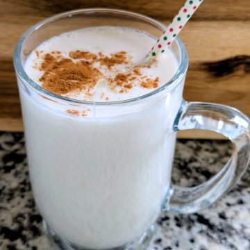 Cocada Venezolana fria y cremosa con Canela