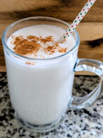 Cocada Venezolana fria y cremosa con Canela